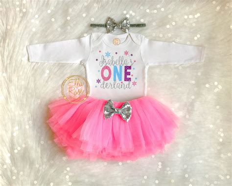 personalized 1st birthday outfits for girls|Personalized Birthday Outfits